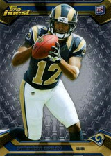 2013 Finest #135 Stedman Bailey RC St. Louis Rams