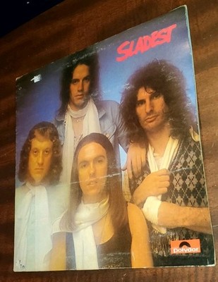 Sladest - Slade (LP 1973 Polydor) UK Import Gatefold Attached Booklet VG/EX 