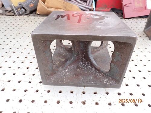 LOT M9 OLDER CAST IRON RISER BOX PARALLEL MACHINIST SETUP JIG FIXTURE ...