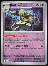 Pokemon Dusknoir Rare 020/064 SV: Shrouded Fable Holofoil NM