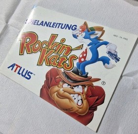 Rockin Kats - NES Nintendo - PAL B Deutsch - OVP - Anleitung NOE CIB