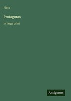 Plato | Protagoras | Buch | Englisch (2025) | In Large Print | Antigonos Verlag