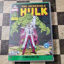The Incredible Hulk 1966 Episodes 1-13 Animated Series DVD Pal