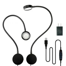 2-Pack 3W Wall Mounted LED Light, 3 Color Temperatures (3000K-4500K-6000K) an...