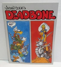 VAUGHN BODE'S DEADBONE TRADE PAPERBACK 1989 FANTAGRAPHICS GRAPHIC NOVEL TPB