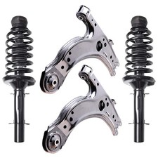 Front Strut Control Arm Spring Assembly 4 pcs for Golf 2001-2006 Jetta 2001-2005