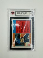 Wayne Gretzky 1982-83 OPC Team Leader Hockey Card KSA 7.5