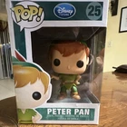 Funko Pop! Vinyl Peter Pan Disney Store Exclusive #25 Vinyl Figure
