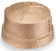 Smith-Cooper 36C-1012L Cap 1-1/4" Lead-Free Brass Class 125 Female Threaded