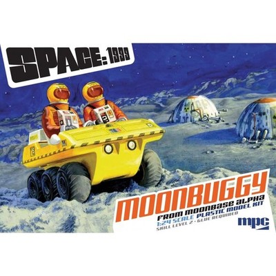MPC Space 1999 Moon Buggy Von Moon Base Alpha 1/24 Maßstab Plastikmodellbausatz