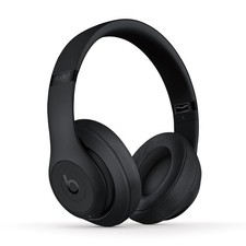 Beats Studio 3 Wireless Over-Ear Headphones Noise Cancelling Black - Excellent