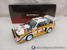 AUTOart Audi Sport Quattro S1 Rally Car 1/18 Diecast Model Yellow #M-7259