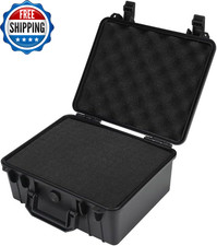 11In X 8In X 5In Waterproof Hard Case with Customizable Pluck Foam...