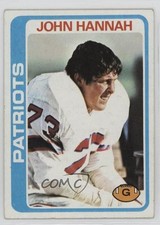 1978 Topps John Hannah #35 HOF sq1