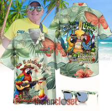 Jimmy Buffett Margaritaville Limited Edition 2025 Hawaiian Shirt