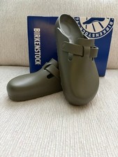 Birkenstock Boston EVA Men's Sandals Khaki 1026215 Size 11 EU44 