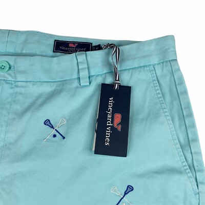 Vineyard Vines Embroidered Breaker Short Lacrosse Poolside Mens Size 42 NEW
