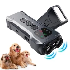 Ultrasonic Dog Bark Deterrent Devices Anti Barking Control Training Rechargeable