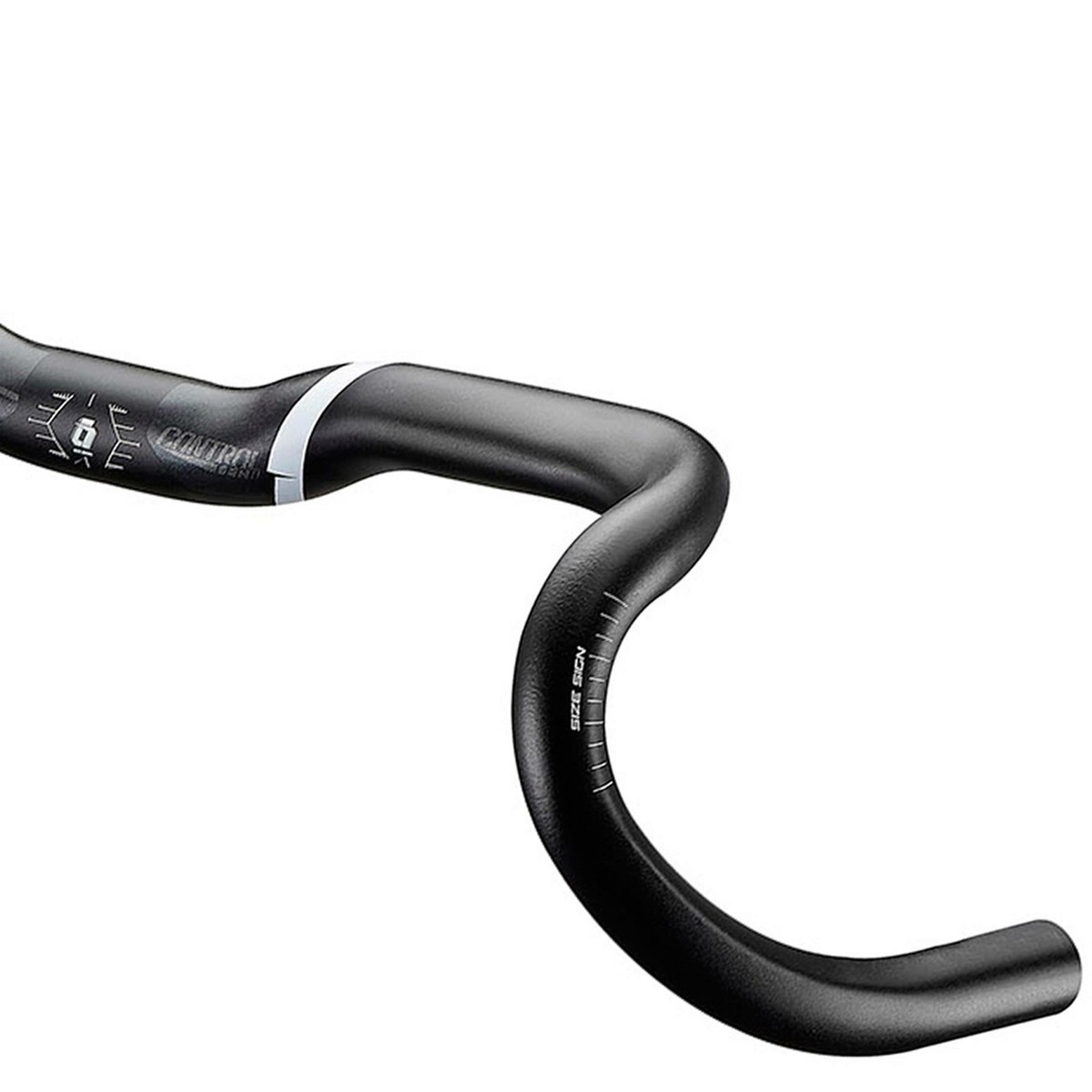 Guidon Gravel ControlTech RA-530, 42 Cm, Noir, Alu 6061, Diamètre 31.8 Mm