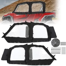 For Polaris General XP 4 1000 2PCS Soft Cab Enclosure Upper Doors （Left + Right）