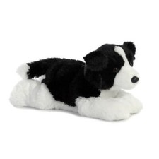 Aurora 12" Border Collie Flopsie 31566 Plush Stuffed Animal Toy