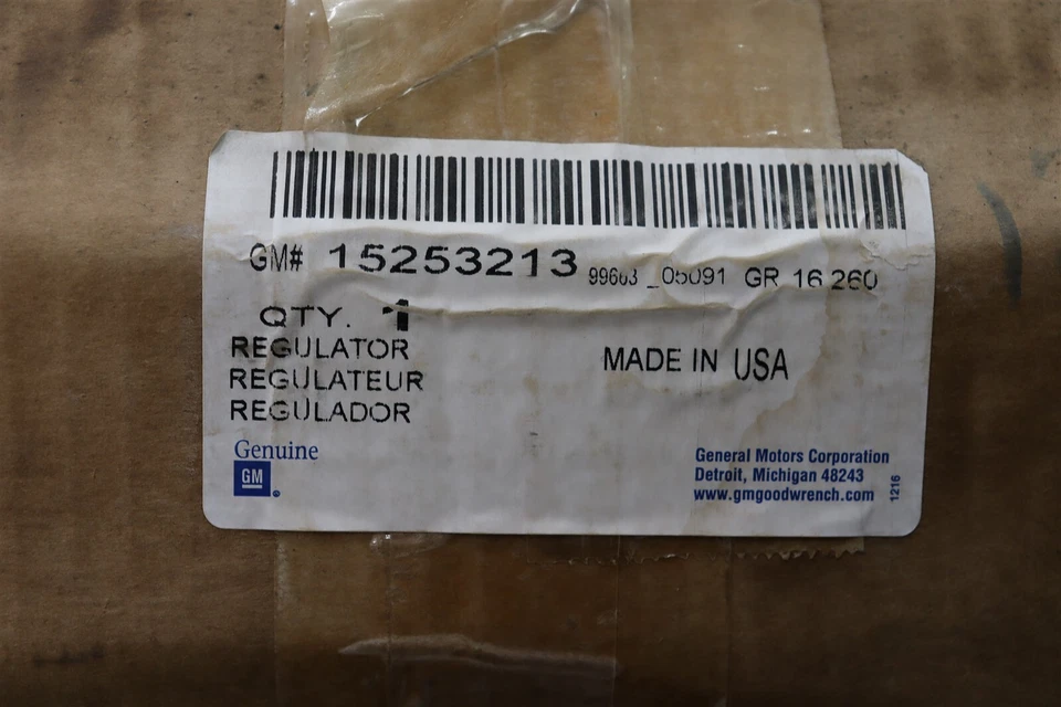 Motor y regulador ventana delantera izquierda OEM GM 15253213 Hummer H3 2006-2010 nuevo Foto 2 de 4