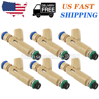 6x Fuel Injectors YL8E-C2B For Ford Escape Mazda Tribute Mercury Sable 3.0 V6