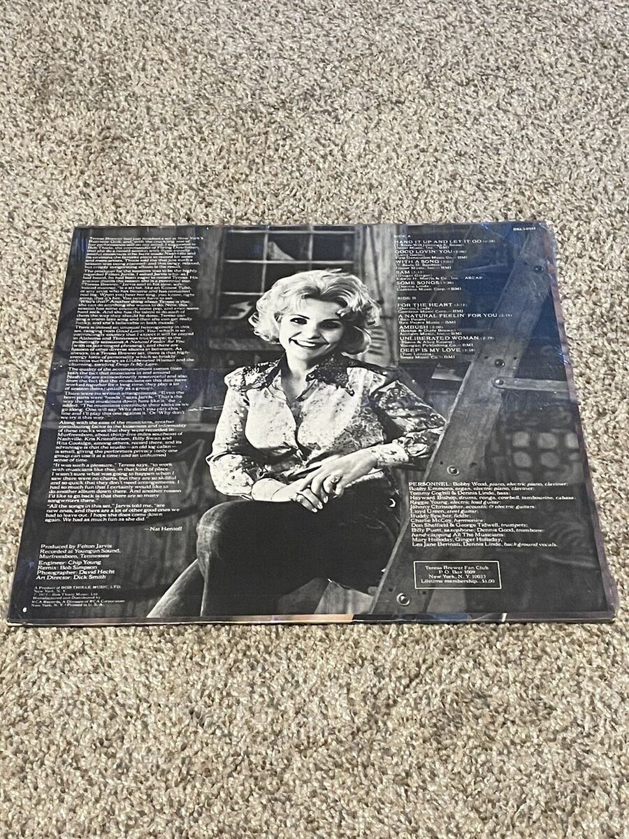 TERESA BREWER: unliberated woman SIGNATURE 12 LP 33 RPM Sealed