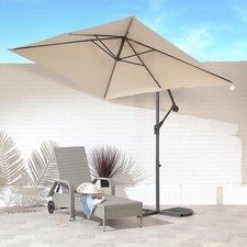 ColourTree Rectangular Cantilever Umbrella Stylish and Functional Outdoor Shade