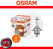 LAMPADA OSRAM H4 ALOGENA 12V 60/55W ORIGINALE (4 PEZZI) 64193 BILUX ORIGINAL