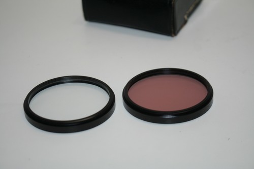 2 FILTERS MERKURY OPTICS 52mm UV & FD W/ CASE - Picture 3 of 3