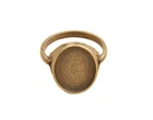 20PCS Antiqued Bronze Base Ring Blank Settings 18x13mm #91348
