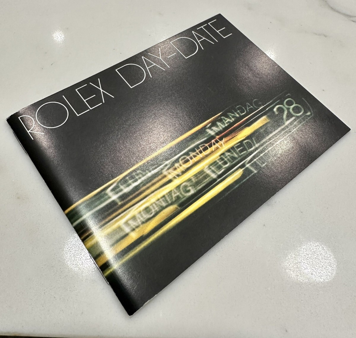 Authentic Rolex President Day-Date Booklet Manual 18038 18039 Year