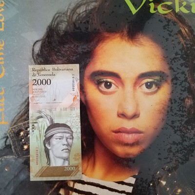 VICKI - FULL TIME LOVER - ELECTRONIC VINYL 12'' SINGLE SEALED LOT Foreign money 