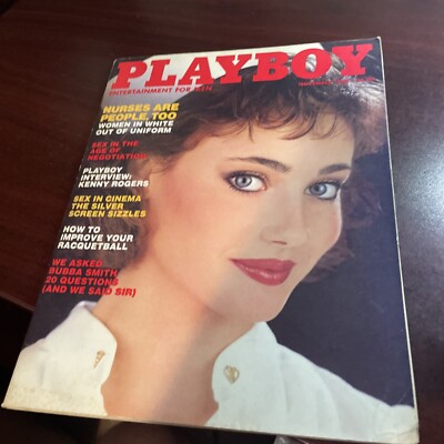 Playboy Magazine November 1983 • Playmate Veronica Gamba • Nude Nurses