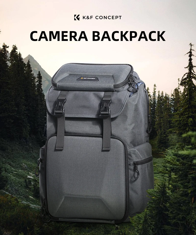 K&F Concept 25L Profi Kamera Foto Rucksack Kamerarucksack Reise Tasche für Canon - Bild 2 von 4