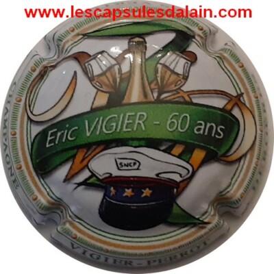 BEAUTIFUL CHAMPAGNE CAPSULE VIGIER PARROT 60 YEARS ERIC VIGIER NUMBERED REF N°46 NEWS