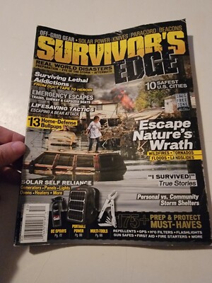 Survivors Edge Magazine Off Grid Prepper Escape Nature's Wrath 10 Safest Cities