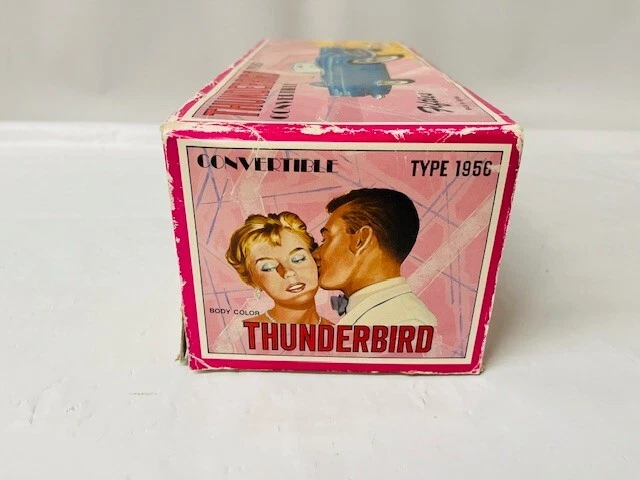 Thunderbird Convertible Vintage Años Cincuenta Tipo 1956 en Negro - PIEZA ROTA Foto 2 de 4