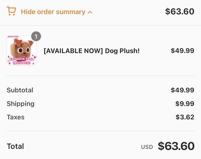 Roblox Big Games Pet Simulator X Dog Plush Redeemable CODE INCLUDED