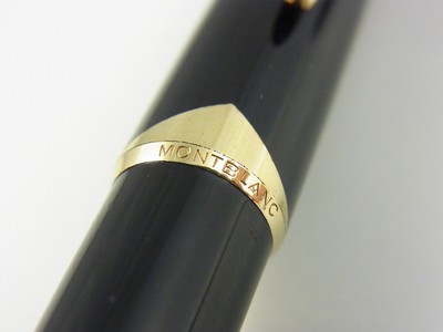 Montblanc 181 Black Ballpoint Pen (used) FREE SHIPPING WORLDWIDE