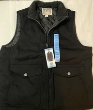 Workwear Weatherproof Vest (Men’s Large) Heritage Brand-Black