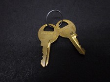 LOT of 2 KEYS - Master Lock Padlock Spare Keys Keyed to 3259 Key