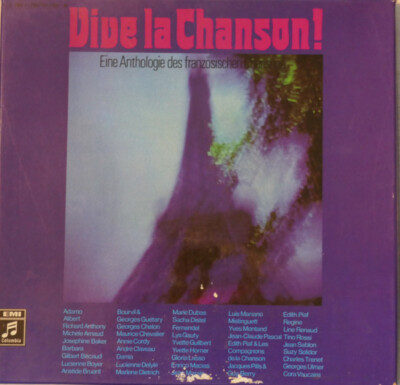 Various Vive La Chanson! Eine Anthologie 3xLP Comp + Box Vinyl Schallplatte 17