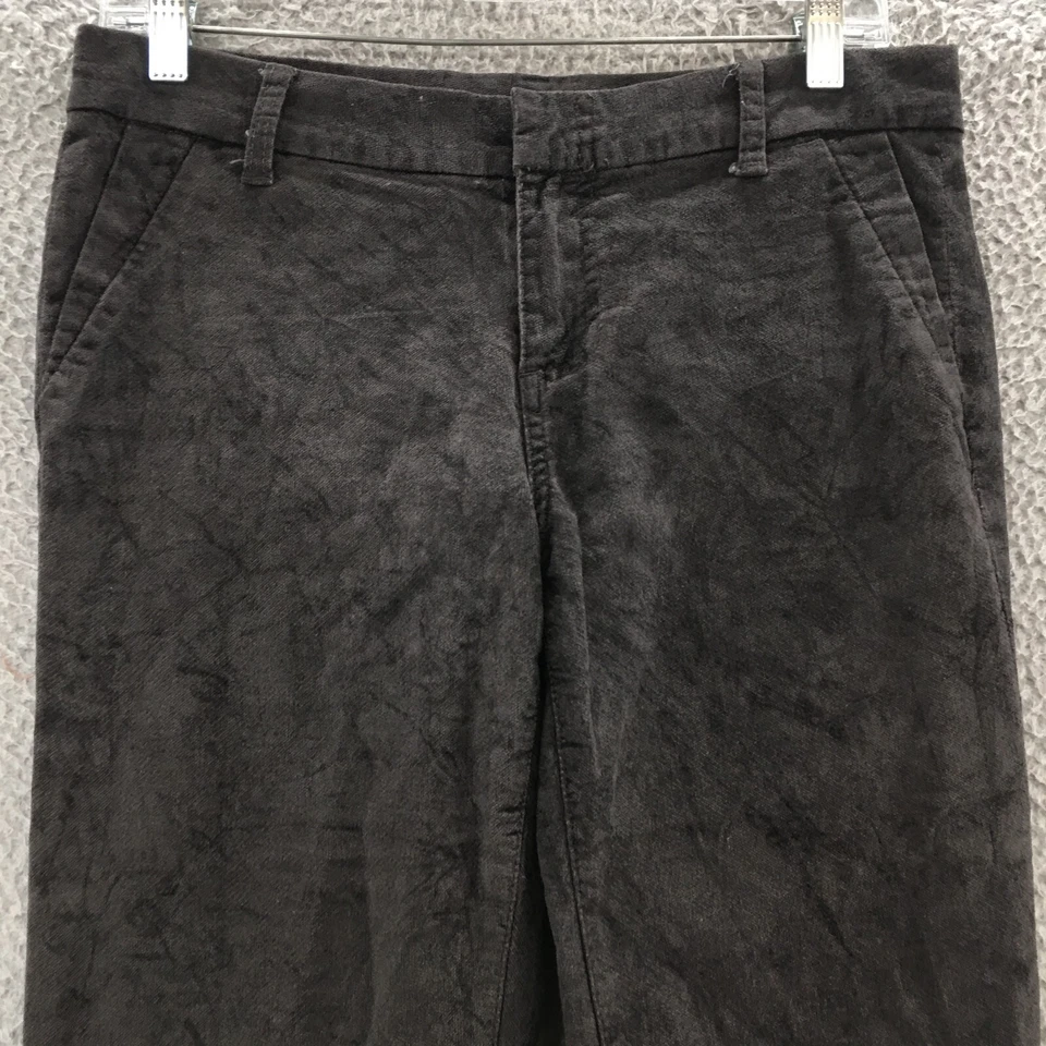 KUT From The Kloth Diana Skinny Pants Womens 6 (actual 32x32) Black Mid Rise Zip - Image 2 of 4