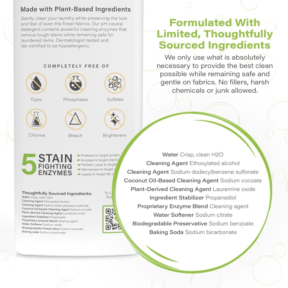 Heritage Park AllPurpose Fragrance Free, pHNeutral Laundry Detergent