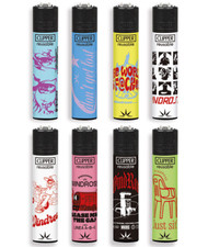 8 ACCENDINI CLIPPER LARGE WINDROSE. Collezione completa.