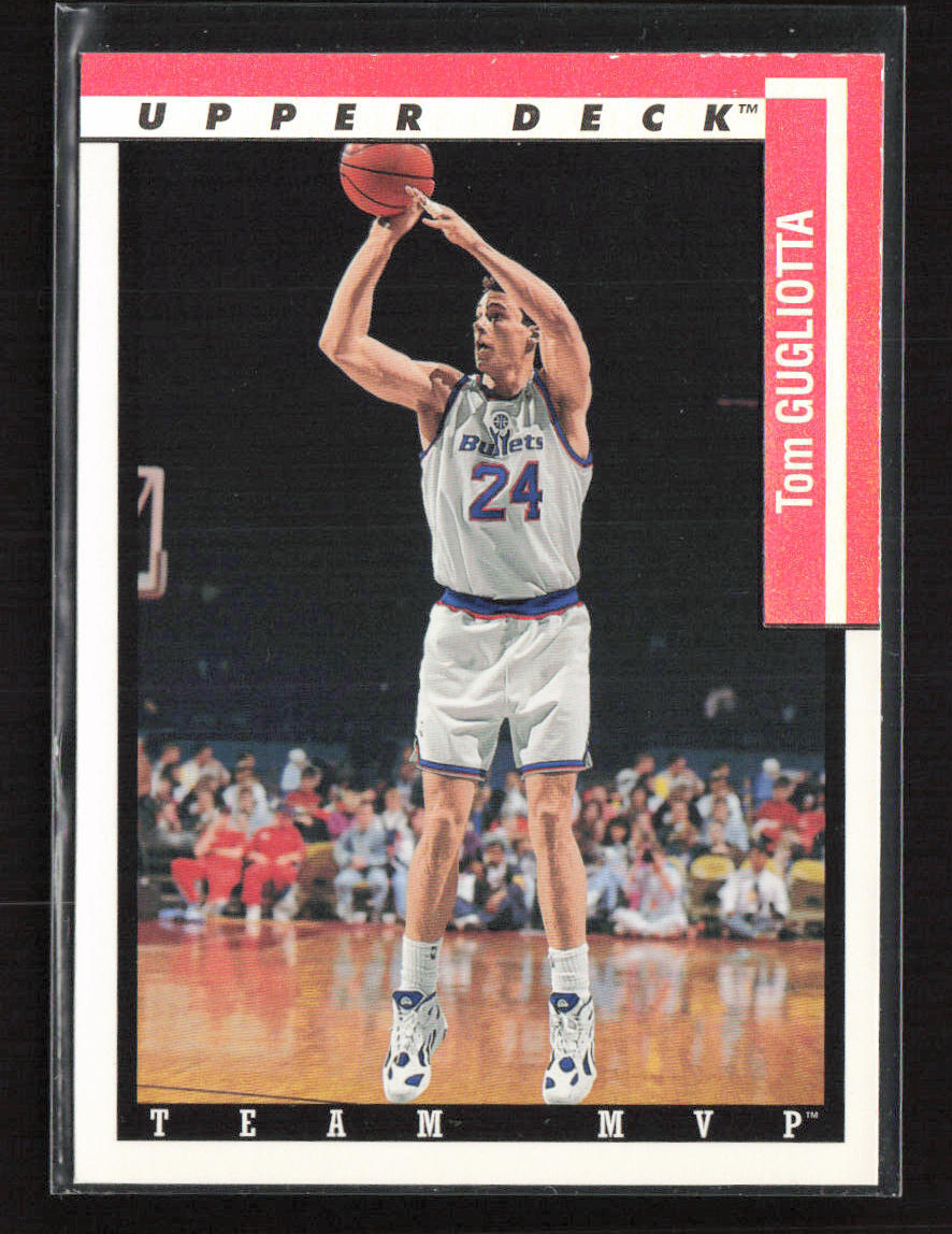 1993-94 Upper Deck Team MVP #TM27 Tom Gugliotta Washington Bullets