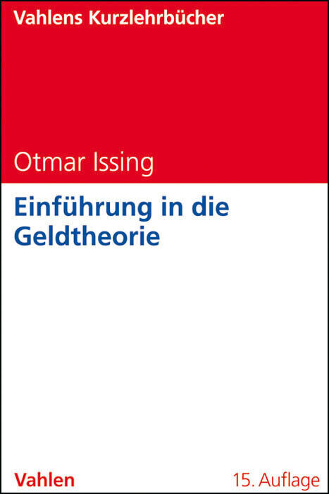 Thumbnail - Einführung In Die Geldtheorie | Otmar Issing | 2011 | Deutsch