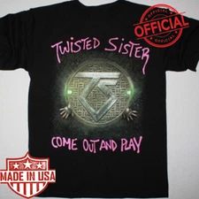 New Rare Twisted Sister Come Out and Play Album New Unisex S-5XL Tee THA274